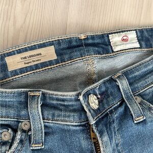AG Adriano Goldschmied Super Skinny Blue Jeans